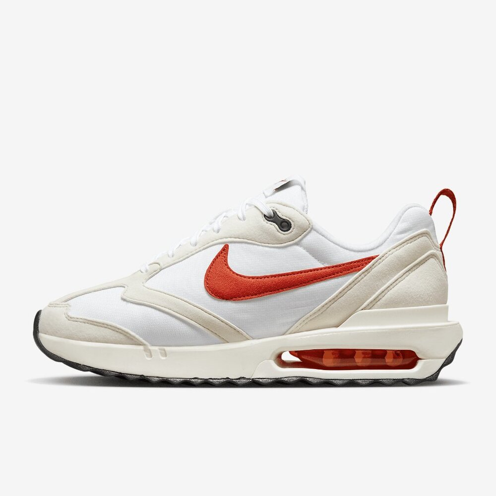 Nike Women's Air Max Dawn White Mantra Orange Shoes Size 7.5
